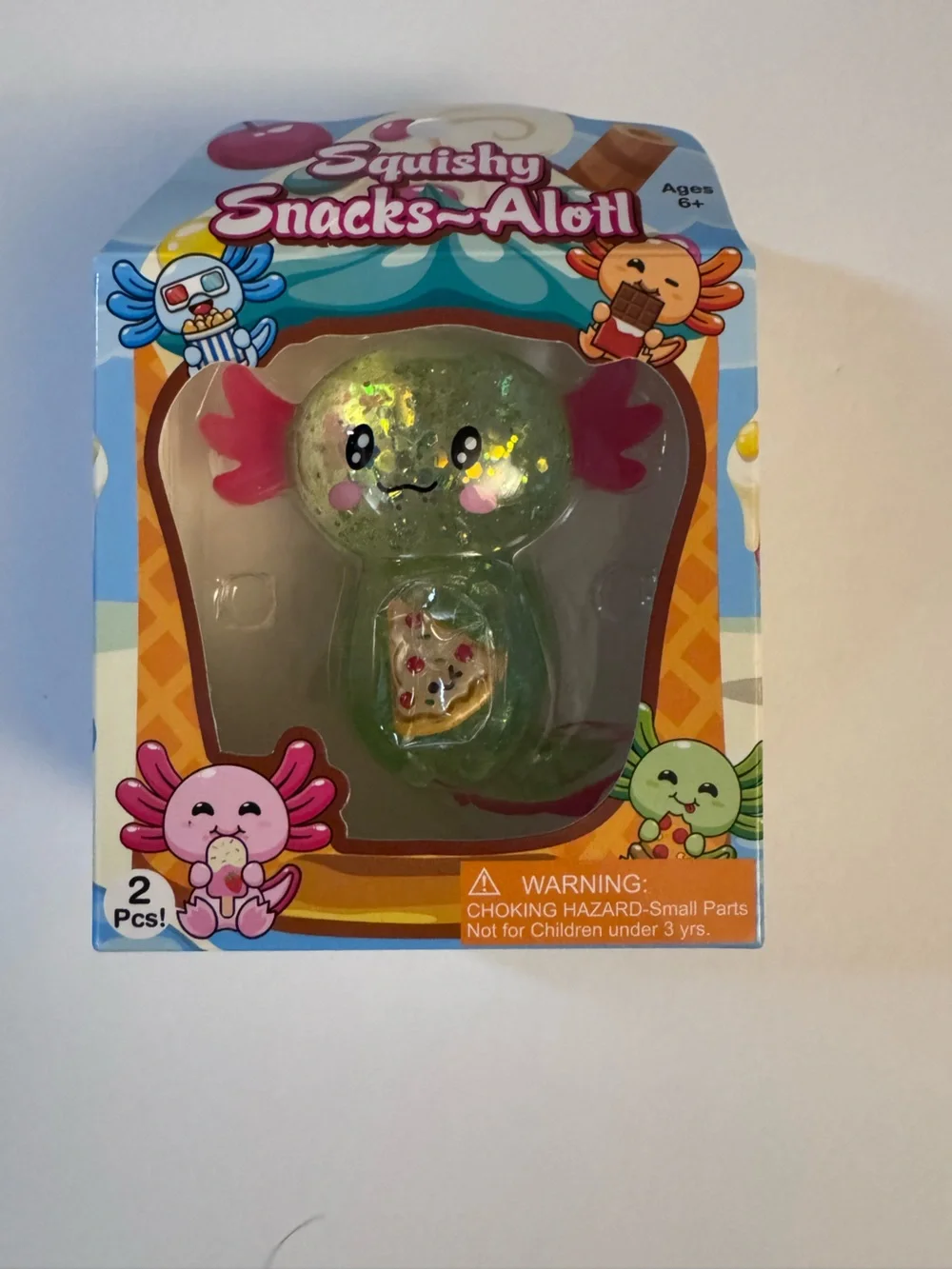 Viral Squishy  snacks-Alotl
